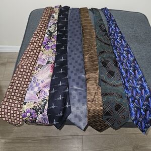 Elegant Men's Patterned Tie Collection